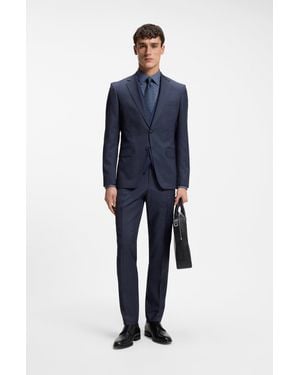 BOSS Light Blue Men's Business Suits Size 42l