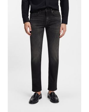 BOSS Delaware Slim-Fit Jeans - Black