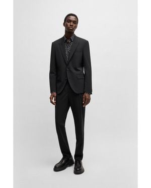 HUGO Slim-Fit Suit - Black
