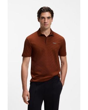 BOSS X Aston Martin Polo Shirt - Brown