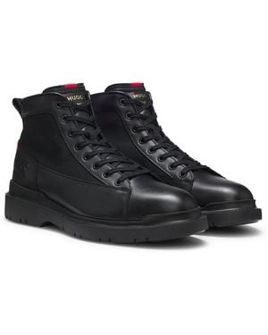 HUGO Half Boots - Black