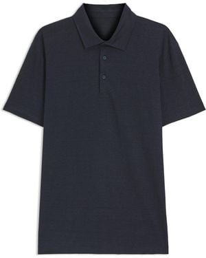 BOSS Polo Van Linnen Uit De Beckham X -Collectie - Zwart