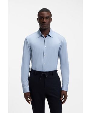 BOSS Slim-Fit Shirt - Blue