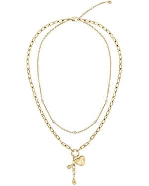 BOSS Sophisticated Necklace With A Polished Finish - Metallic