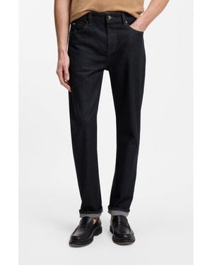 BOSS Maine Regular-Fit Jeans - Black