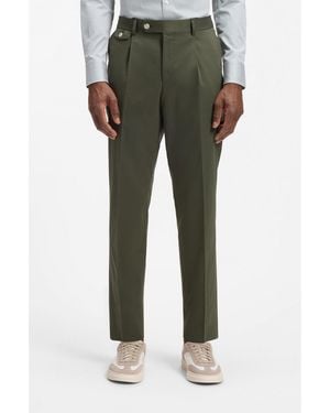 BOSS Tapered-Fit Pants - Green
