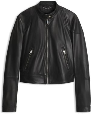 BOSS Regular-Fit Jas Van Nappaleer - Zwart