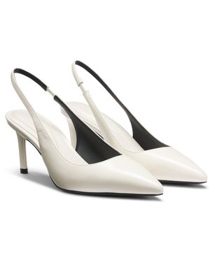 BOSS Décolleté Slingback - Bianco