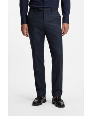 BOSS Slim-Fit Trousers - Blue