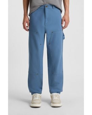 HUGO Tapered-Fit Trousers - Blue