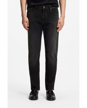BOSS Maine Regular-Fit Jeans - Black