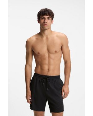 BOSS Quick-Dry Swim Shorts - Black