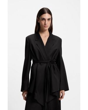BOSS Relaxed-Fit Blazer - Black