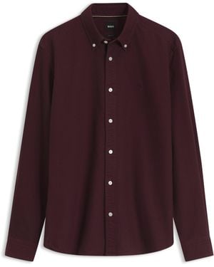 BOSS Camicia Regular-Fit - Viola