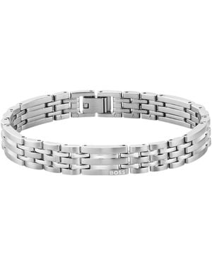 BOSS Tone Cuff With Multi-Link Design - White