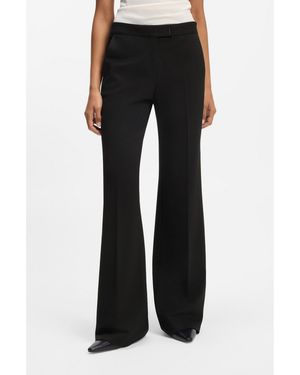 BOSS Relaxed-Fit Trousers - Black