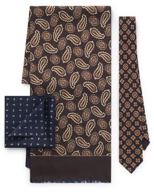 BOSS Cadeauset Met Zijden Halsaccessoires, Zoals Gezien Op De Catwalk - Meerkleurig