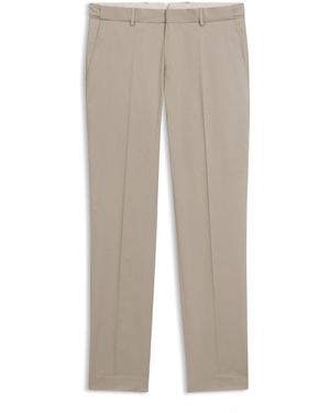 BOSS Pantalones Slim Fit De Algodón Elástico Lavable - Neutro