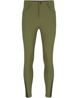 BOSS Equestrian Breeches With Knee Grips - Green