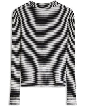 BOSS Mock-Neck Top - Black