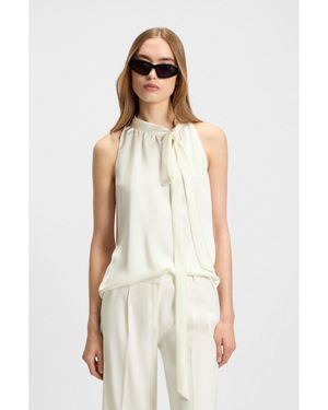 HUGO Sleeveless Top - Natural