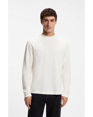 BOSS Long-Sleeved T-Shirt - White