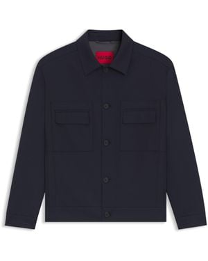 HUGO Dark Blue Men's Sport Coats Size 36r
