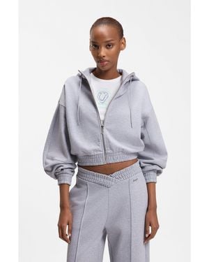 HUGO Relaxed-Fit Hoodie - Blue