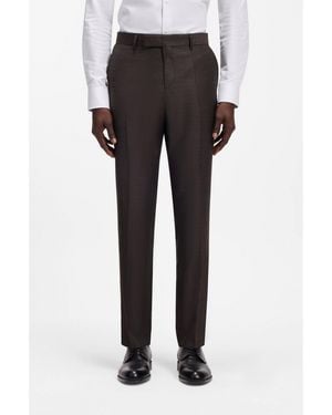BOSS Slim-Fit Trousers - Black