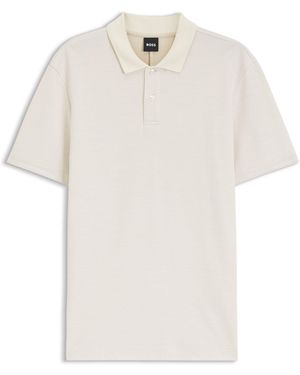 BOSS Polo Realizzata - Bianco