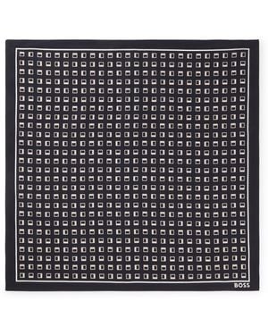 BOSS Bandana En Soie À Imprimé Numérique - Noir