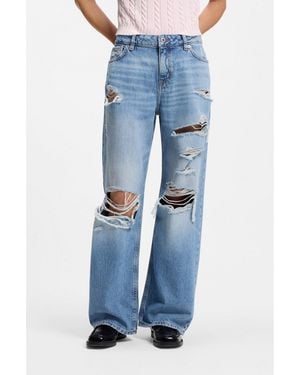 HUGO Baggy-Fit Jeans - Blue