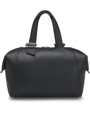 HUGO Large Tote Bag With Adjustable Size - Black