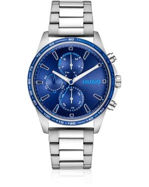 HUGO #Drift-Dial Watch - Blue