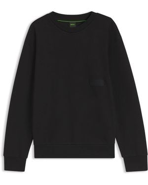 BOSS Felpa Relaxed Fit - Nero