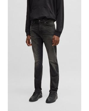 HUGO Slim-Fit Jeans - Black