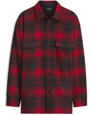 BOSS By Beckham Camicia Relaxed Fit - Rosso