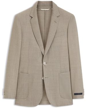 BOSS By Beckham Slim-Fit Sakko Aus Schurwolle - Braun