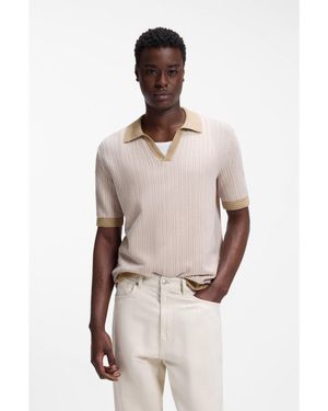 HUGO Johhny-Collar Jumper - Pink