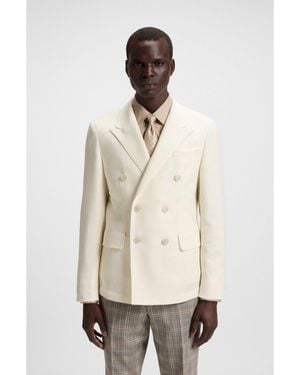 BOSS Slim-Fit Blazer - Natural