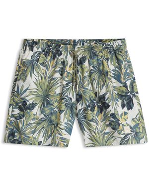 BOSS Bañador Tipo Shorts Estampado - Verde
