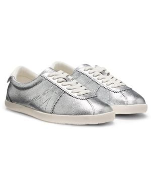 HUGO Metallic-Effect Trainers - White