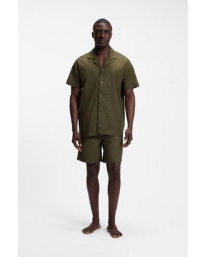 BOSS Regular-Fit Short Pyjama Set - Green