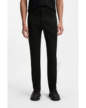 BOSS Porsche X Tapered-Fit Trousers - Black