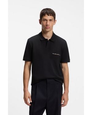 HUGO Polo Shirt - Black