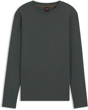 BOSS Long-Sleeved T-Shirt - Green