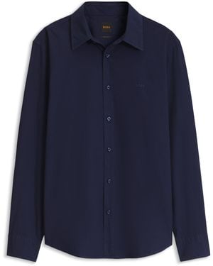 BOSS Camicia Regular-Fit - Blu