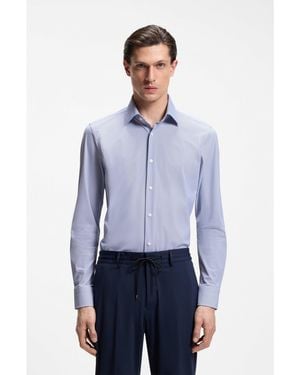 BOSS Slim-Fit Shirt - Blue