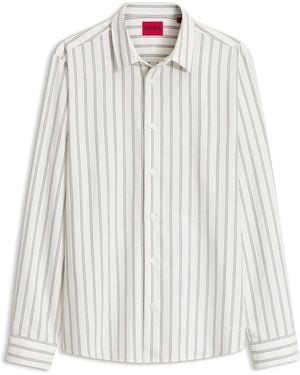 HUGO Relaxed-Fit Shirt - White