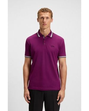 BOSS Paddy Polo Shirt - Purple